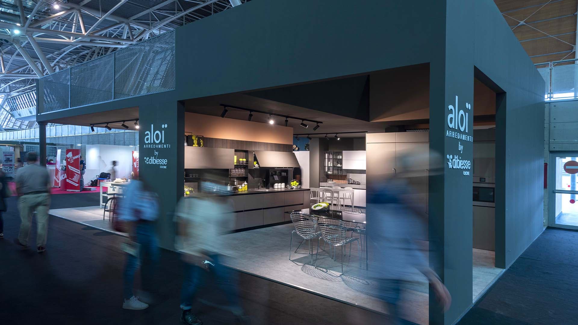 Expocasa ’21 – Stand espositivo cucine in fiera